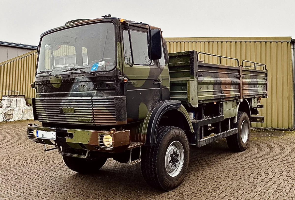 Iveco 110/17 abgelastet, BW LKW erst 32TKM kein Rost