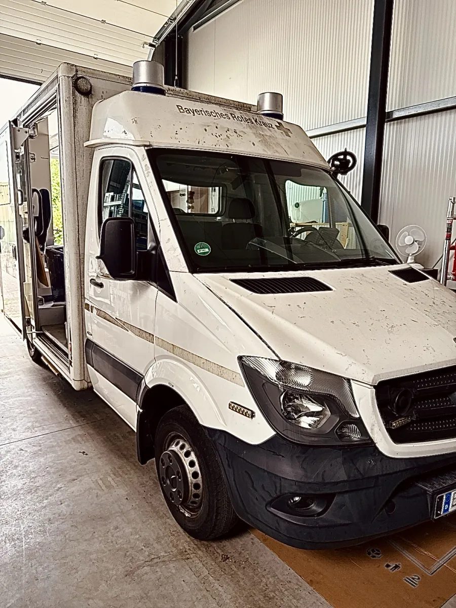 RTW Krangenwagen Wohnmobil Mercedes Diesel